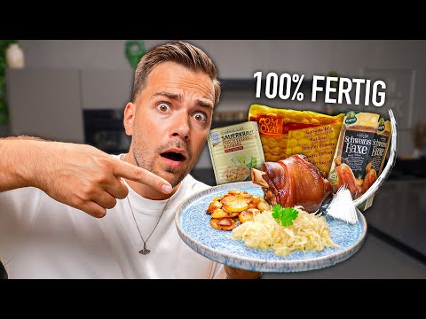 Ich teste Restaurant FERTIGPRODUKTE 🤔😳