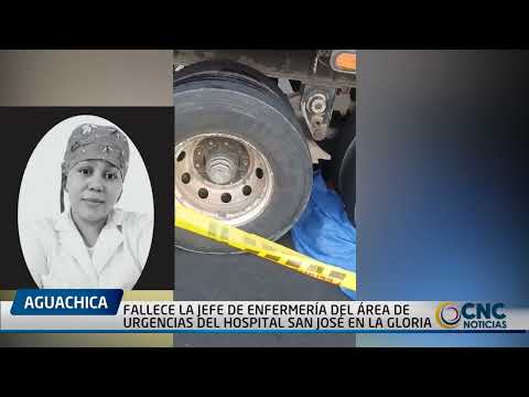 FALLECE LA JEFE DE ENFERMERÍA DEL ÁREA DE URGENCIAS DEL HOSPITAL SAN JOSÉ EN LA GLORIA, CESAR