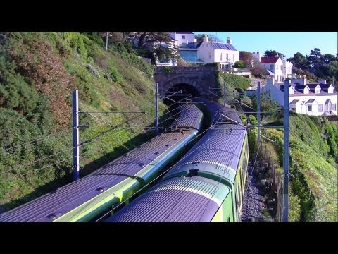 8520 and 8300 Class Dart Trains - Killiney, Dublin