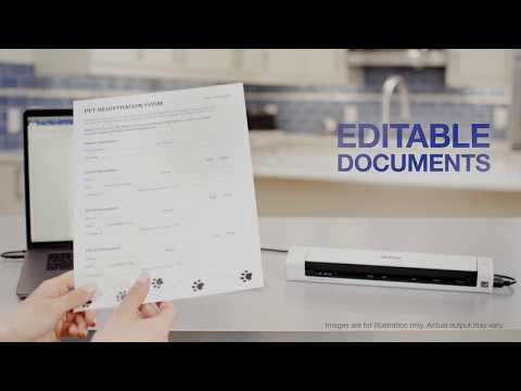 Skeneris BROTHER DS-740D MOBILE SCANNER, DUPLEX, USB video