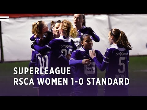 Superleague: RSCA Women 1-0 Standard de Liège