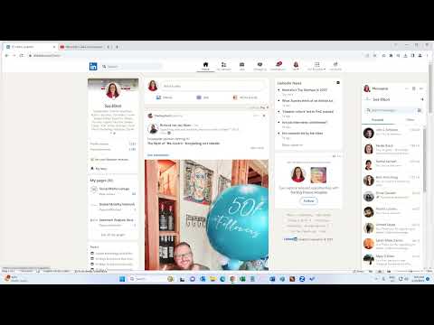 LinkedIn Profile Updates with Sue Ellson, Independent ... - YouTube