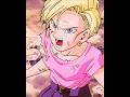 Android 18 Confronts Super 17 Dragon Ball GT Shorts