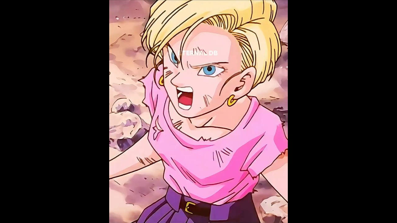 Android 18 Confronts Super 17! | Dragon Ball GT #shorts