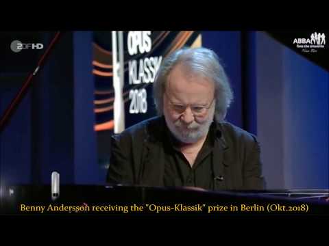 Benny Andersson "Opus-Klassik" prize in Berlin 2018
