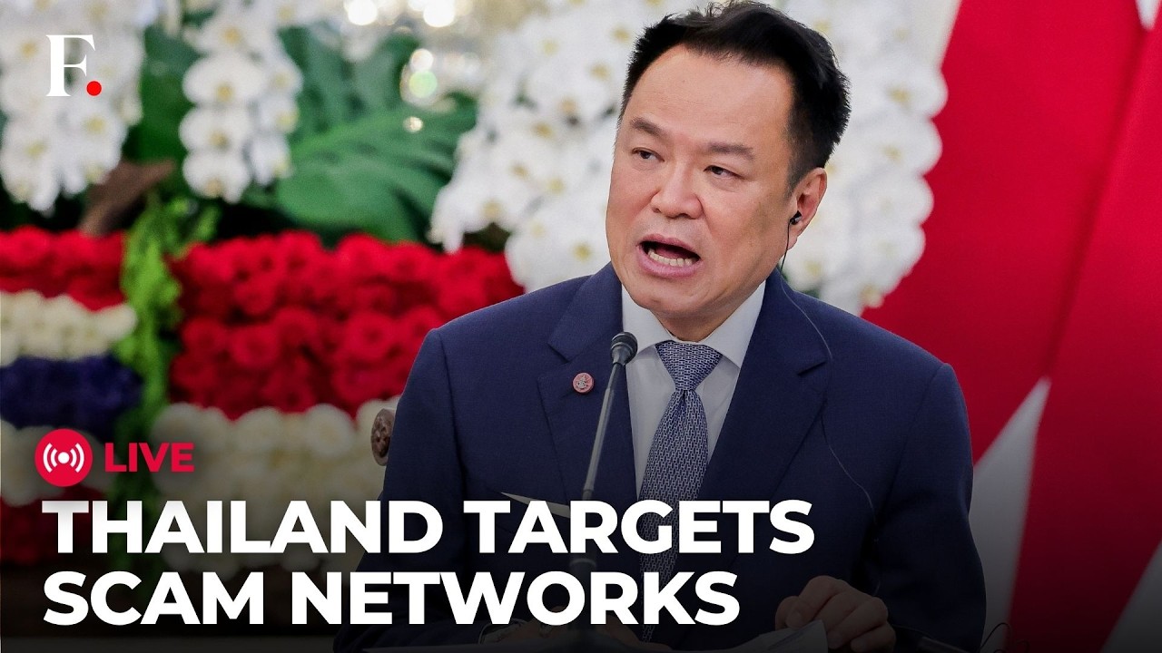 LIVE: Thailand PM Anutin Unveils New Strategy to Crack Down on Scam Networks