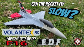 Volantex Micro Brushless F16 EDF 2nd Flight🔥