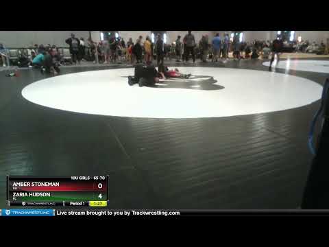65-70 Lbs Round 2 - Amber Stoneman, VA Vs Zaria Hudson, FL 6505