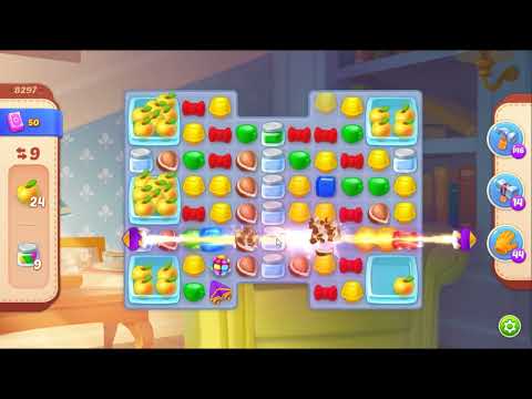 Homescapes Level 8297 - NO BOOSTERS 🏠 | SKILLGAMING ✔️