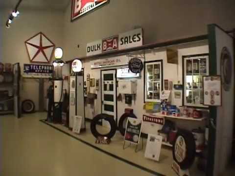 BA Gas Station at Jim's Vintage Garages Heritage Museum