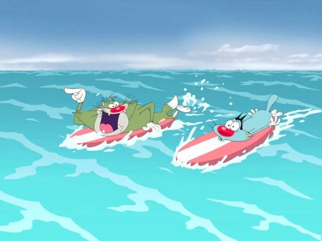 Oggy and the Cockroaches - Surf’s on (S03E26) Full Episode in HD