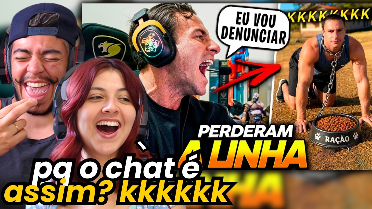 SUPER XANDÃO PERDEU a PACIÊNCIA COM ESSAS DISTORÇÕES do CHAT KKKKKKKKKKK | REACT