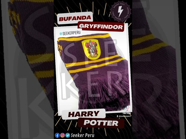 Vídeo relacionado con Harry Potter, Bufanda Gryffindor Ultra Suave, 100% original Warner Bros