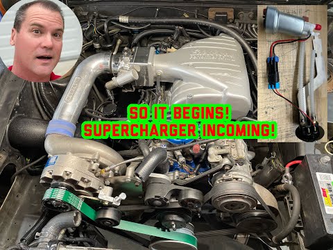 Foxbody Mustang - Vortech Supercharger install and other supporting mods