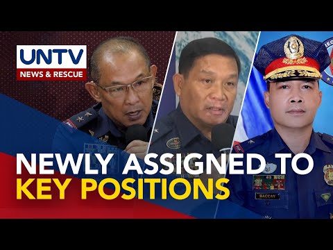 PNP reassigns three high-ranking officials