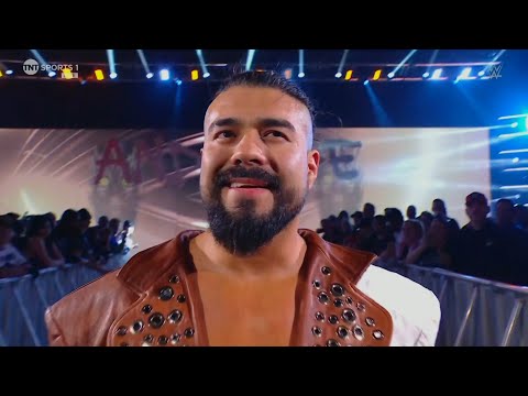 Andrade Entrance - WWE Monday Night Raw, April 22, 2024