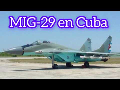 MiG 29 en la base aérea de San Antonio de los baños Cuba
