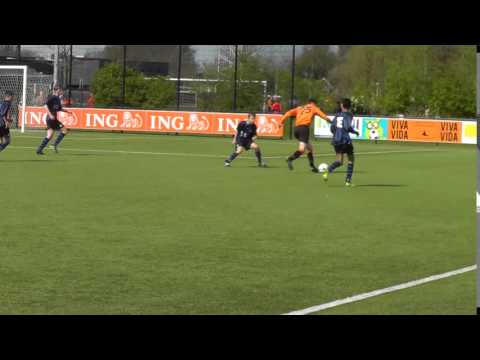 23 april 2016 VV De Meern A2 - PVC A1 com 9-1 Subtiele functionele  lichaamsschijnbeweging van Abel