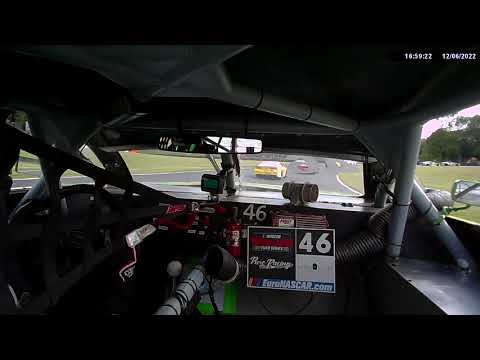 Near crash and save - Euro NASCAR @ Brands Hatch