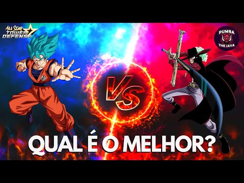 GOKU BLUE X MIHAWK, DANO X RANGE, MORTEIRO X CONE, QUEM É MELHOR?! / ALL STAR TOWER DEFENSE