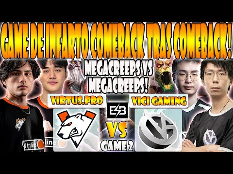 VIRTUS.PRO vs VICI GAMING BO3[GAME 2]TIMADO, ABED, FLY VS LOU, XM - FISSURE PLAYGROUND 2 - ESB