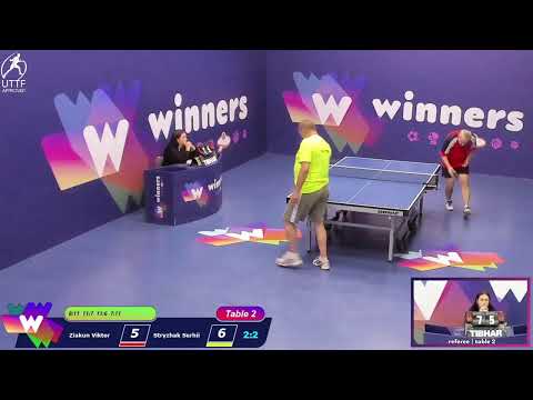 Winners League 05.11.21 Ziakun Viktor - Stryzhak Serhii 20-30