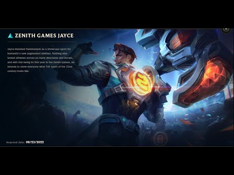 ZENITH GAMES JAYCE-SKIN SPOTLIGHT-12-23-2023