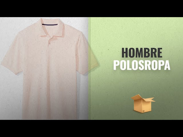Vídeo relacionado con Amazon Essentials Polo de Piqué de Algodón de Ajuste Entallado Hombre, Azul Marino, L