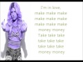 ChanelWestCoast: I love Money Lyrics 