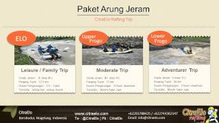 preview picture of video 'Paket Wisata Arung Jeram Magelang | CitraElo Rafting Borobudur | Sungai Elo, Progo Atas, Progo Bawah'