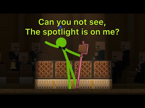 Note Block Concert, but I added lyrics to it (original by ​⁠#alanbecker )