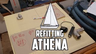 Sail Life - Finalizing the diesel tank design and tucking in Athena - DIY boat repair