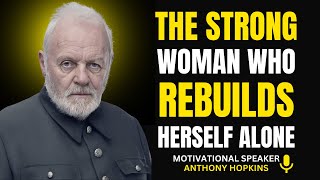 'The Strong Woman Who Rebuilds Herself Alone  Anthony Hopkins Motivational Speech