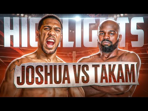 Heavyweight Boxing! Anthony Joshua (UK) vs Carlos Takam (FRANCE) | Fight Highlights