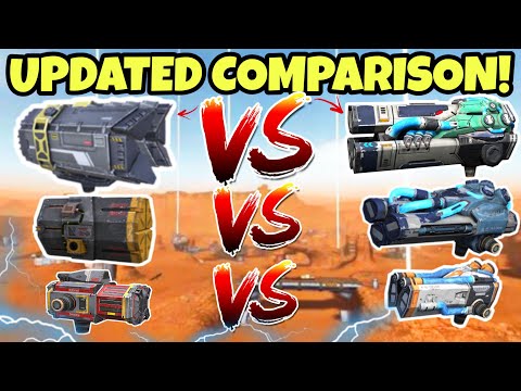 🔥Updated Cryogenic Weapons vs Rocket Weapons || War Robots Test Server || LATEST ||