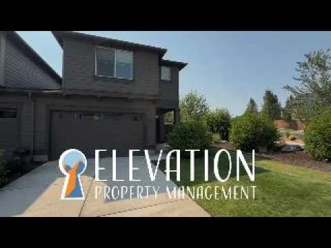 NE Bend townhome on corner lot in quiet, convenient location property video