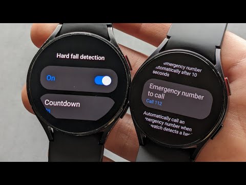Hard Fall Detection on Samsung Galaxy Watch 5 / 4 - How to Enable & Setup