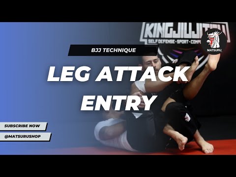 BJJ Technique: Leg Attack Sequence