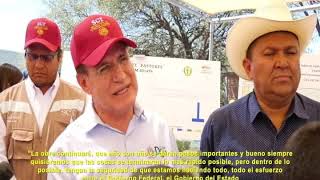 AISPURO TORRES SUPERVISÓ AVANCES EN LA CARRETERA DURANGO – HIDALGO DEL PARRAL