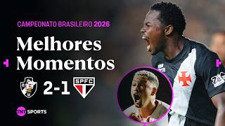 O VASCO É O TIME DA VIRADA! RAFAEL FALHA EM PÊNALTI E ANDRÉS GOMEZ VIRA O JOGO | VASCO 2X1 SÃO PAULO