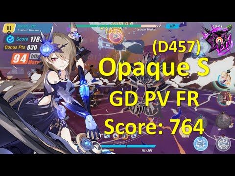 HI3 Abyss Superstring Dimension Nirvana (457D) - GD PV FR vs Opaque Shadow - Weather QUA (764)