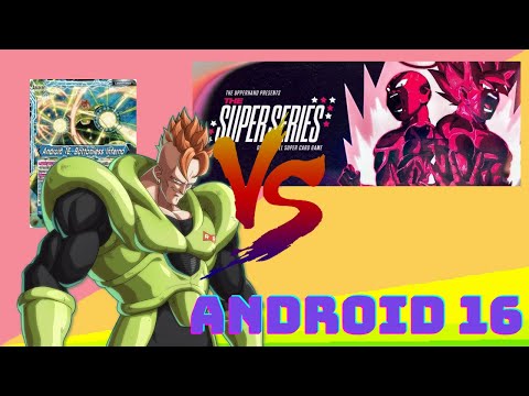 UNDEFEATED Android 16 Tournament Gameplay | DBSCG Upper Hand Super Series Final Week