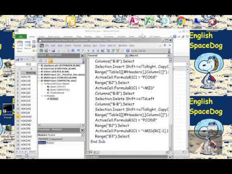 Excel 2010 - Recording an Excel MACRO (VBA) - simple example