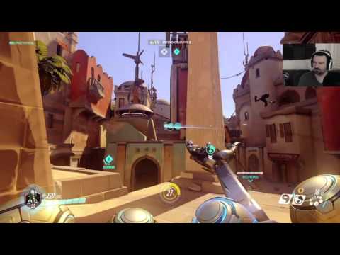 Overwatch Beta gameplay pt18 - Mystery Hero Playlist: CHAOS!