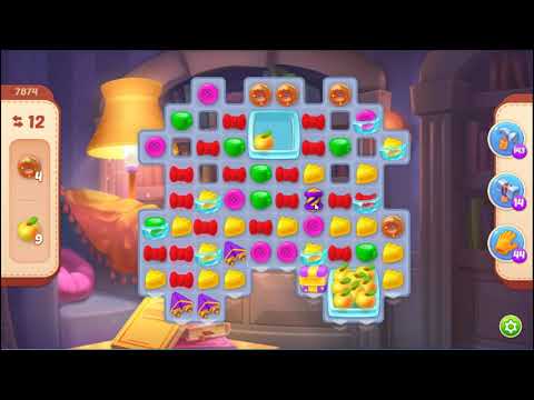 Homescapes Level 7874 - NO BOOSTERS 🏠 | SKILLGAMING ✔️