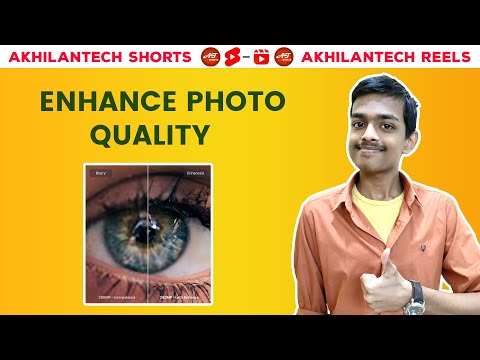 Enhance Low Resolution Photos! #ATShorts #Shorts