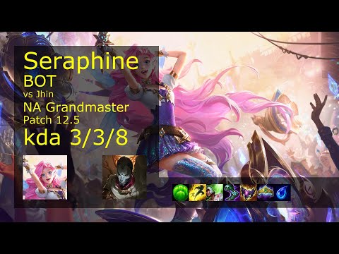 Rank 4 NA Seraphine Bot: Seraphine vs Jhin