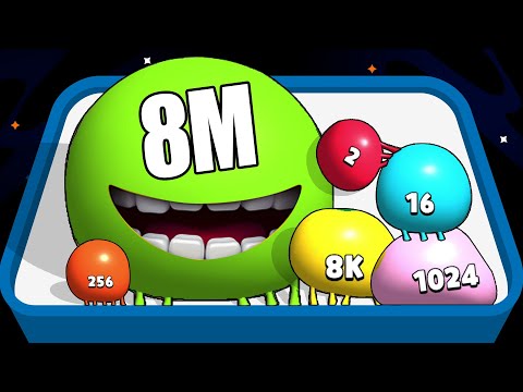 BLOB MERGE 3D - Reach 8M! MAX LEVEL (Freeplay)