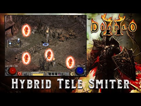 75 Fcr Teleporting Hybrid Smiter Build - Zero gear swapping for Ubers - Diablo 2