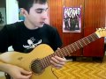 Как играть кузнечика на гитаре - видео, ноты песни 